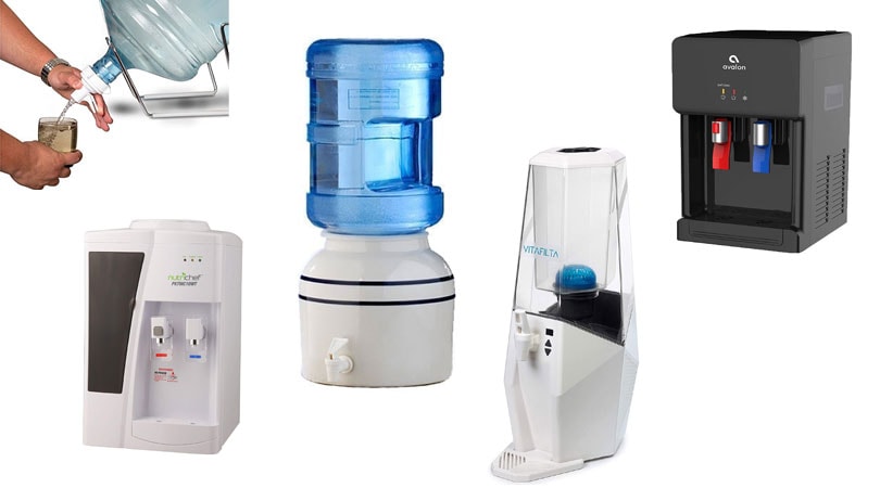 Collage of Best Countertop Water Dispenser Brands
